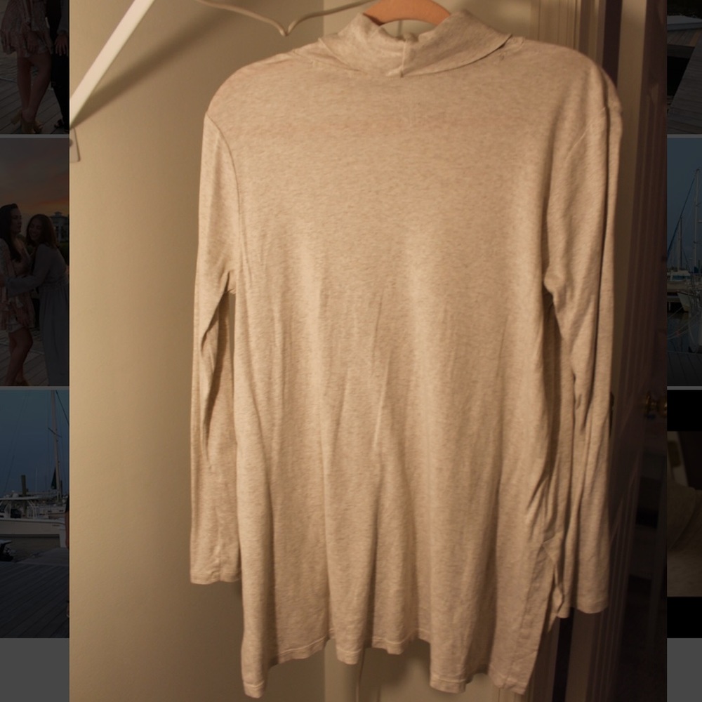 J-Jill cream turtle neck